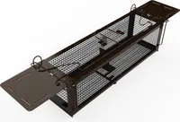RatzFatz MTBSL60 Lebendfalle Groß, Premium Rattenfalle Wiederverwendbar, Mausefalle Lebend, 2 Türen, Ersetzt Schlagfallen, Siebenschläfer XXL, Tragegriff, Tierfalle, Wiederverwendbar