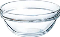 Arcoroc Empilable Stapelschale, 9cm, 130ml, Glas gehärtet, transparent, 6 Stück