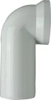 CORNAT WC-Ablaufbogen, 90 Grad, weiß, CKAB9000