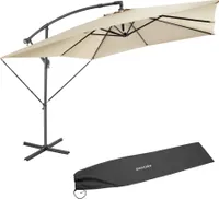 Slnečník Apollon 250 x 250 cm so strieškou proti vetru