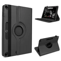 Tablet Tasche für Amazon Fire HD 10 / Plus Hülle Cover Case Drehbar SchutzhülleFarben:Schwarz
