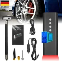 150PSI USB Akku Elektrische Luftpumpe Auto Reifen Druckluft Fahrrad Kompressor schwarz