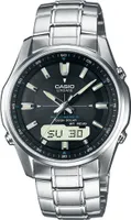Casio  Funk  LCW-M100DSE-1AER  LCW-M100DSE-1AER  Silber  Schwarz  Herren  Funkuhr