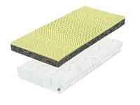 Antibakterielle Ultra Schaumstoffmatratze 90x200 cm - Matratze mit Härtegrad H5/H4 - Höhe 17 cm, 7-Zonen, Schaumstoffmatratze,Bettmatratze
