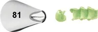 Wilton Decorating Tip #081 Specialty Tip Carded