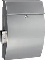 Briefkasten Hamburg 3815 Ni H.478mm B.322mm T.152mm DIN C4 BURG-WÄCHTER