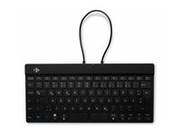 R-Go Tools R-Go Split Break Tastatur, QWERTZ (DE), Bluetooth, schwarz