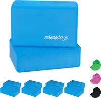 10 x Yogablock blau