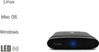Orico USB 3.0 externes 2.5' Festplattengehäuse 2538U3, ohne Festplatte, Enclosure - schwarz