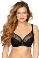 Gaia 874 Samira black 70J Měkká podprsenka
