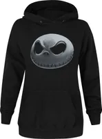 Nightmare Before Christmas - Kapuzenpullover für Damen NS5448 (M) (Schwarz)
