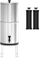 Wasserfiltermaschine, Schwerkraft-Wasserfiltersystem, Wasserfiltereimer, geeignet für die Notfallvorbereitung für Familiencamping und Wandern im Freie