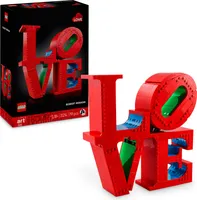 LEGO Art LOVE, Bauset für Erwachsene, Wohn-Deko, Valentins- und Muttertagsgeschenk, Geschenk für Paare, kreative Aktivität für Kunst- und Designliebhaber 31214