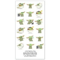 Star Wars Badetuch Baby Yoda Strandtuch 70 x 140 cm Baumwolle