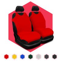 Autositzbezüge Universal Schonbezüge Sitzauflage PKW Vorne 1+1 für Nissan Almera