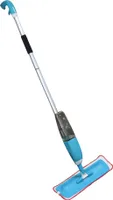 JEOBEST Multifunktions Spray Mop Set Bodenwischer Besen Teppich Fenster Blau