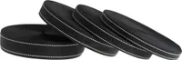 1m Gurtband reflektierend, Reflektorband, schwarz, Größenwahl, Größe:25mm