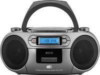 ECG CDR 999 DAB |DAB+/FM-Radio mit CD/Kassetten-player | DAB +/FM Digital Tuner | Kassettenplayer | CD-Player | 3,5 mm AUX IN | USB |