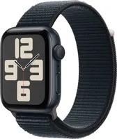 APPLE Watch SE GPS 44mm půlnoční hliníkové pouzdro s půlnočním sportovním poutkem