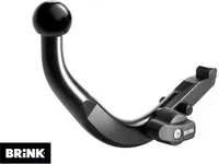 BRINK Anhängerkupplung Schwarz (468400) für VW Transporter / Caravelle T6