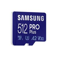 Samsung microSDXC PRO Plus 512GB mit Adapter MB-MD512KA/EU