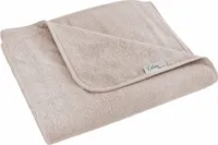 CalmyBEACH Frottee Strandtuch XXL 200x200cm - Badetuch groß 100% Baumwolle Badehandtuch Frottier Decke (Beige)