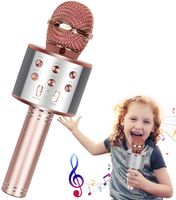 Drahtloses Bluetoot Mikrofon für Kinder - Weihnachts Geschenk für Teenager Mädchen Jungen