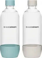 Lahve SodaStream modré/béžové, 2 kusy, 1 litr
