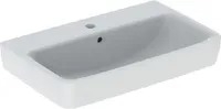 Geberit Selnova Compact - Waschtisch 650x400 mm, mit Überlauf, 1 Hahnloch, weiß 501.890.00.7