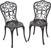 Balkonstuhl 2er-Set "Alu"