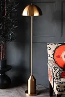 Opviq, Mushroom - Antiqued, Stehlampe, METALLKÖRPER, Antikisiert, 160 x 40 x 40 cm