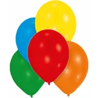 Amscan 9902403 - 10 Latexballons Standard sortiert 27,5 cm / 11", Luftballon