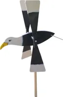 Wiatrak do ogrodu - odstraszacz ogrodowy DUŻY 47 cm orzeł | dekoracyjny wiatrak ogrodowy | wiatrak odstraszający ptaki | figurka ogrodowa