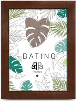aFFa frames, Batino, Bilderrahmen aus Holz, Hell, Rechteckig, mit Acrylglasfront, HDF-Hintergrund, Braun, 10x15 cm