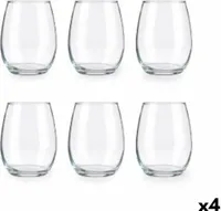 Set of Bernstein-Klarglasbecher 350 ml (4 Stück)