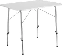 Camping Klapptisch höhenverstellbar 80x60x68cm - grau
