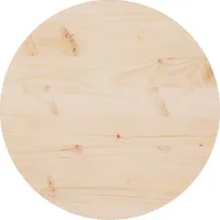 "2024"cloris Tischplatte Ø50x2,5 cm Massivholz Kiefer - Tischplatten CHY11851901