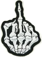 Skeleton Finger - Aufnäher