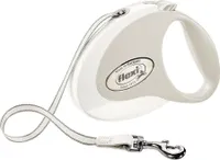 Flexi Rollleine STYLE Gurt - weiß / M