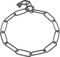 Sprenger Halskette, langgliedrig - Edelstahl Rostfrei schwarz, 3,0 mm, 61 cm