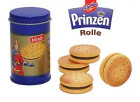 Prinzenrolle Dose gef. m. Keksen a. Ho