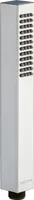 PaulGurkes eckige Handbrause Duschkopf Stabhandbrause Chrom