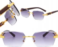 Sonnenbrille - Rahmenlose Brillenfassung - Sommerhit - UV400-Schutz - Elegantes Design