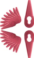 FANZTOOL Ersatzmesser-Set 20 Stk. gerade, Rasentrimmer-Zubehör für FANZTOOL 20V Rasentrimmer