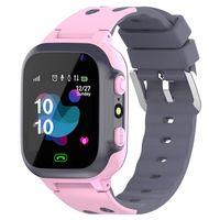 Kinder Smartwatch, Telefon Uhr für Kinder, MP3 Musik Anruf Taschenlampe Kamera SOS Touchscreen, mit Schrittzähler Wecker Recorder Geschenk für Junge Mädchen (Pink)