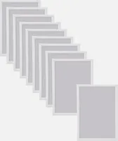 10x YLLEVAD IKEA 13x18 Bilderrahmen weiß