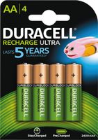 Duracell PreCharged - Batterie 4 x AA-Typ - NiMH - (wiederaufladbar)