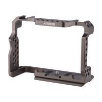 Andoer Camera Cage Video Rig aus Aluminiumlegierung als Ersatz fuer Sony A7R III / A7 II / A7III