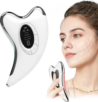 Massagegerät Gesicht & Hals,EMS,Lichttherapie,Konstante Temperatur