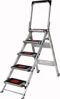 Little Giant Leitern, Sicherheitsschritt, 5-stufig, Modell 10510BAEN 150 kg, Aluminium Tritthocker mit HandlaufMarke: Distributor of Little Giant LTD